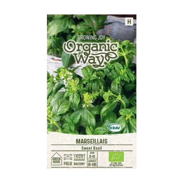 Sėklos ORGANIC WAY MAIRŪNAI KVAPIEJI