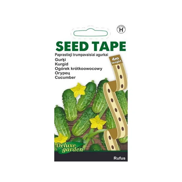 Sėklos DELUXE GARDEN AGURKAI PAPRASTIEJI TRUMP./RUFUS 4M 2678