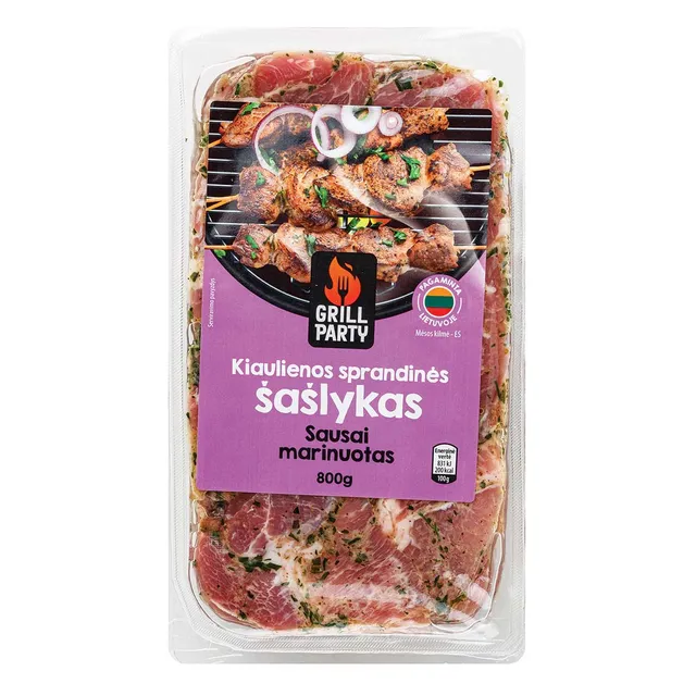 Sprandinės šašlykas GRILL PARTY