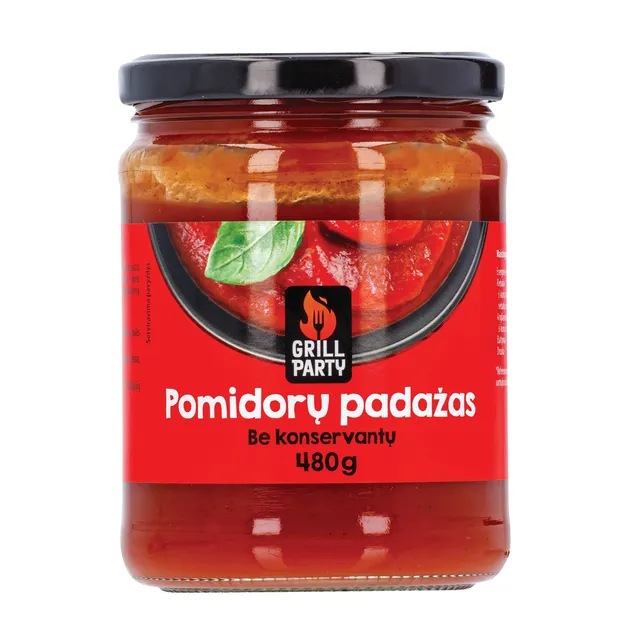 Aštrus pomidorų padažas aštrus GRILL PARTY, 480 g