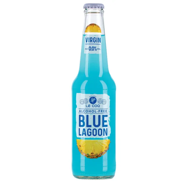 Nealkoholinis kokteilis LE COQ VIRGIN Blue Lagoon 0,33L