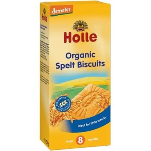 Ekologiški speltų sausainiai vaikams HOLLE, 150 g