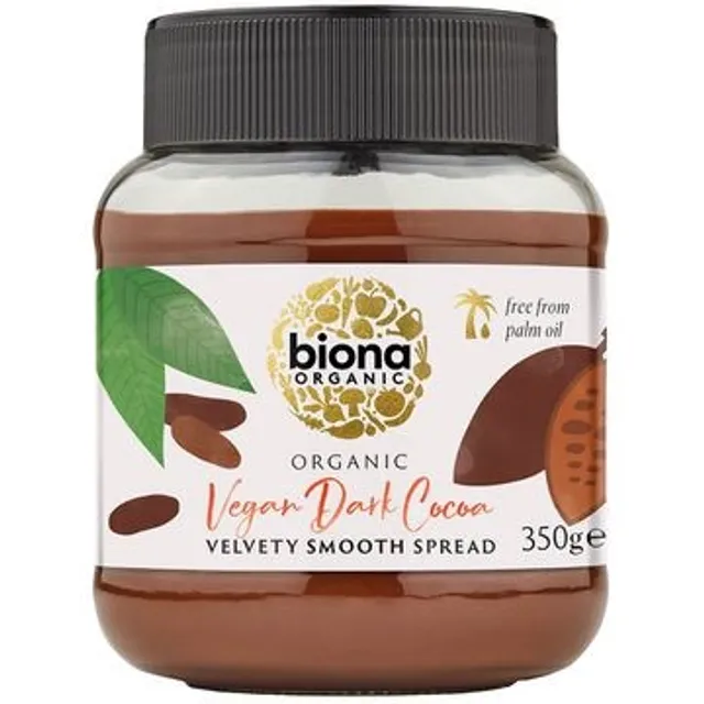 Ekologiškas šokoladinis kremas BIONA ORGANIC, 350 g