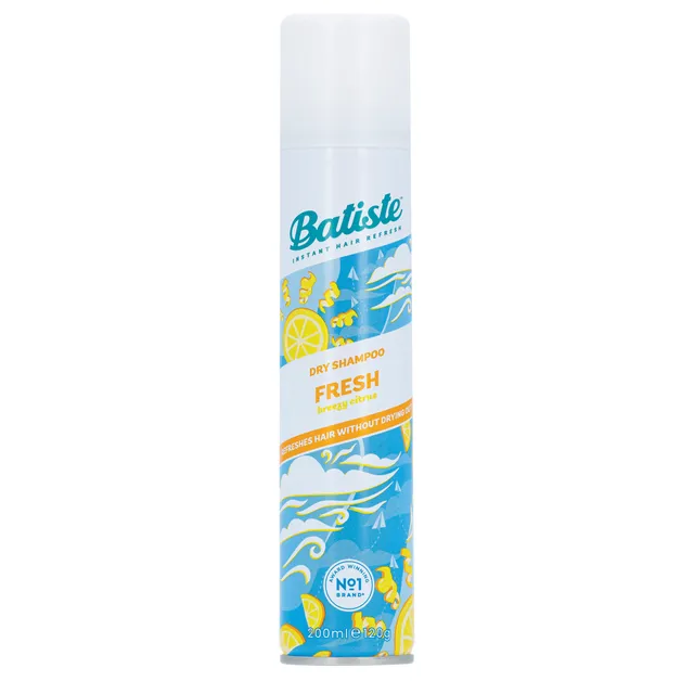 Sausas plaukų šampūnas BATISTE FRESH, 200 ml