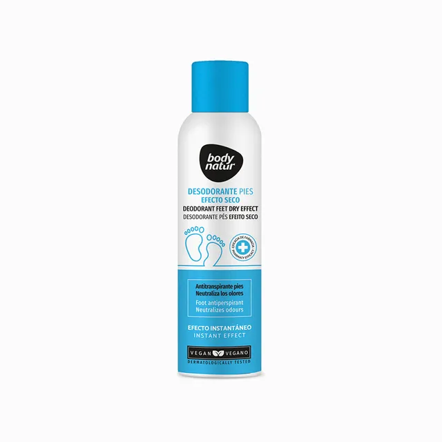 Antiperspirantas dezodorantas kojoms BODY NATUR, 150 ml