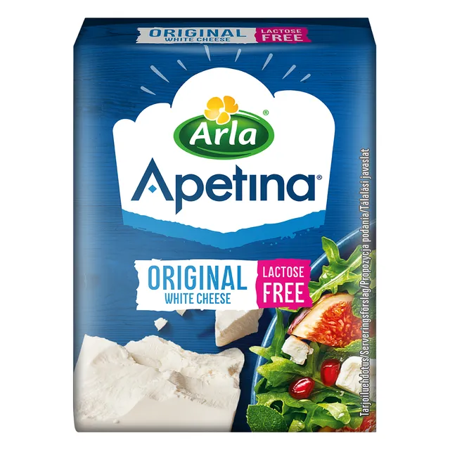 Baltasis sūris APETINA, be laktozės, 200 g