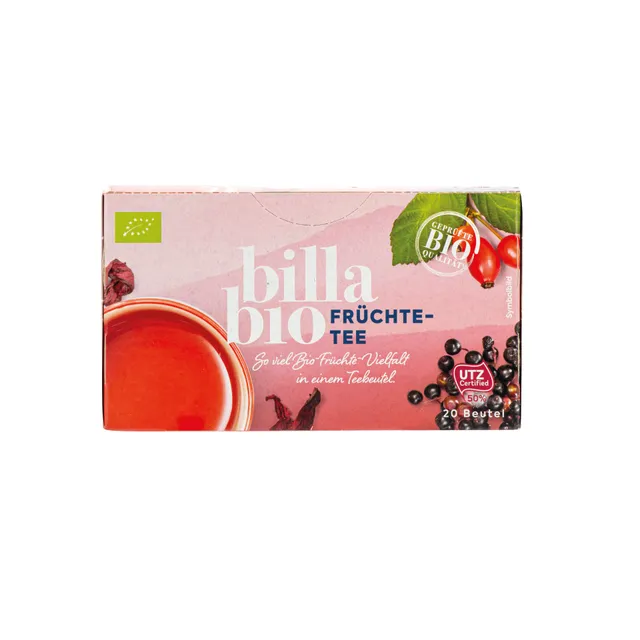 Ekologiška vaisių arbata BILLA BIO, 50 g (20x2,5 g)
