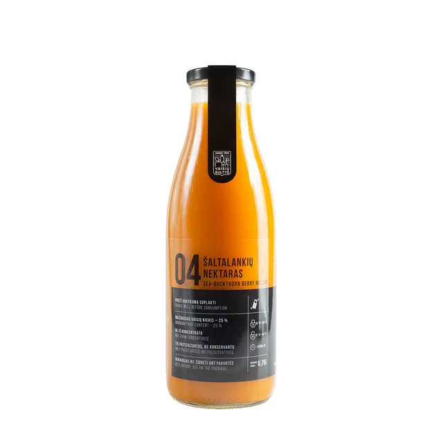 Šaltalankių nektaras Nr. 04, 750 ml