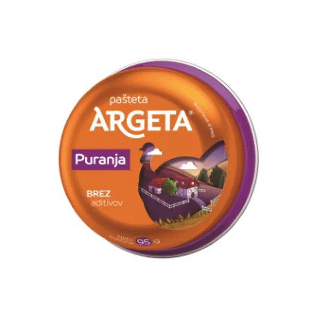 Paštetas kalakutienos ARGETA, 95 g