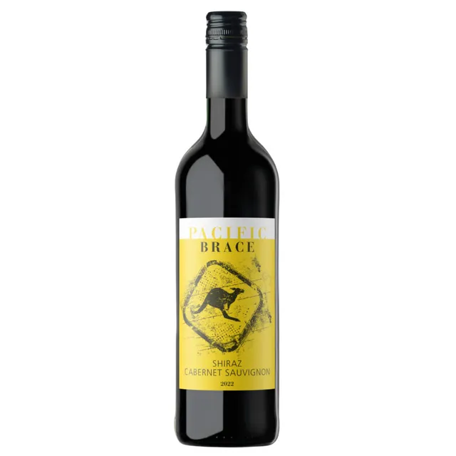Raudonasis sausas vynas PACIFIC BRACE SHIRAZ CABERNET SAUVIGNON (13,5%), 0,75 l