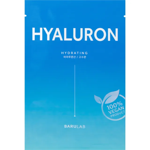 BARULAB HYALURON HYDRATING lakštinė veido kaukė, 23 g