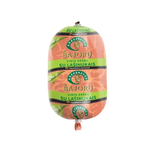 Virta Bajorų dešra su lašinukais 600g