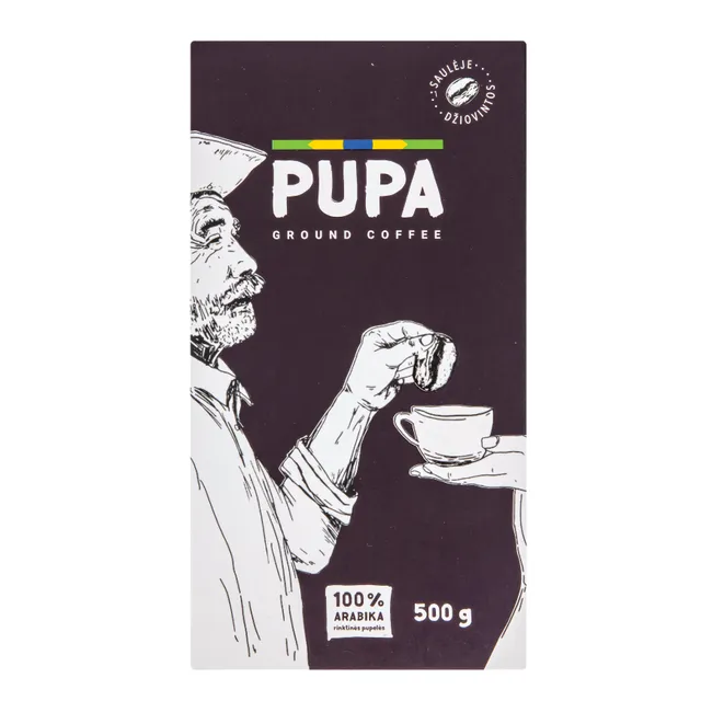 Pupa malta kava 500 g 100% arabika, 500 g