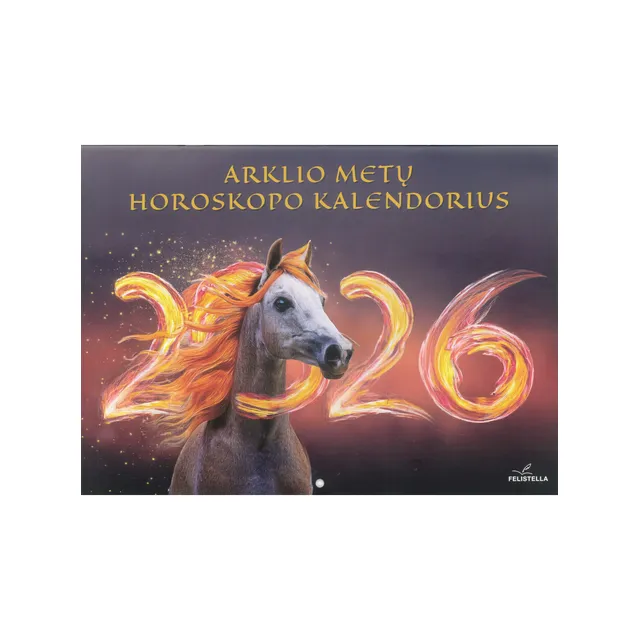 Kalendorius 2026 SU ARKLIO METŲ HOROSKOPU