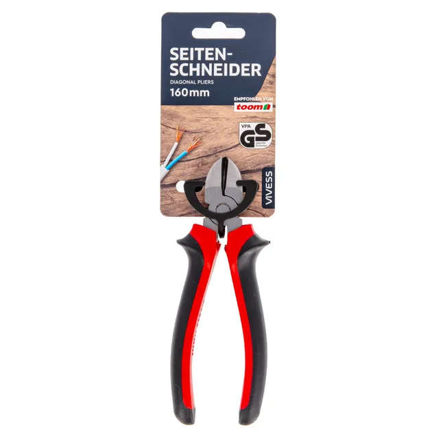 Šoninio kirpimo replės VIVESS 160 mm