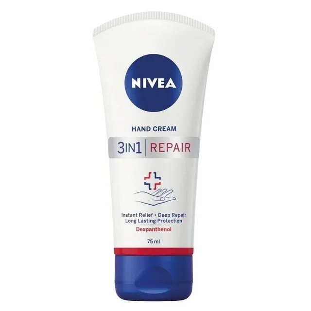 NIVEA Repair 3in1 rankų kremas, 75 ml