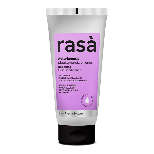 RASA hair repair system atkuriamasis plaukų kondicionierius, 200 ml