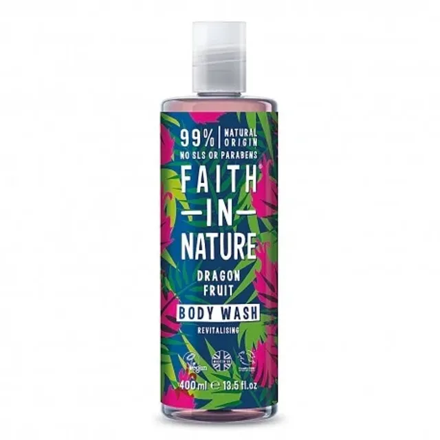 Kūno prausiklis FAITH IN NATURE DRAGON FRUIT, 400 ml