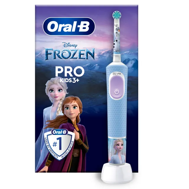 Elektrinis dantų šepetėlis ORAL-B Vitality Pro Kids (3+ metų), Frozen, 1 vnt.