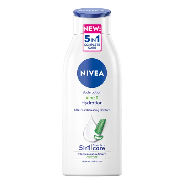Kūno losjonas NIVEA Aloe & Hydration, 400 ml
