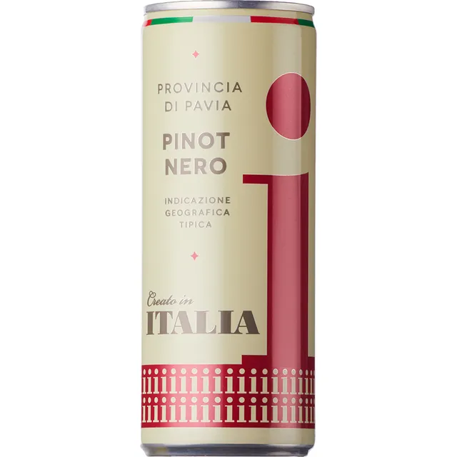 Raudonasis, sausas vynas ITALIA PINOT NERO (12,5%) 0,25 l