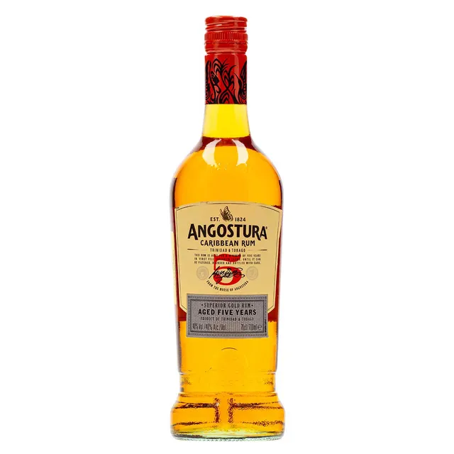 Romas ANGOSTURA 5YO GOLD RUM 40%, 0,7 l