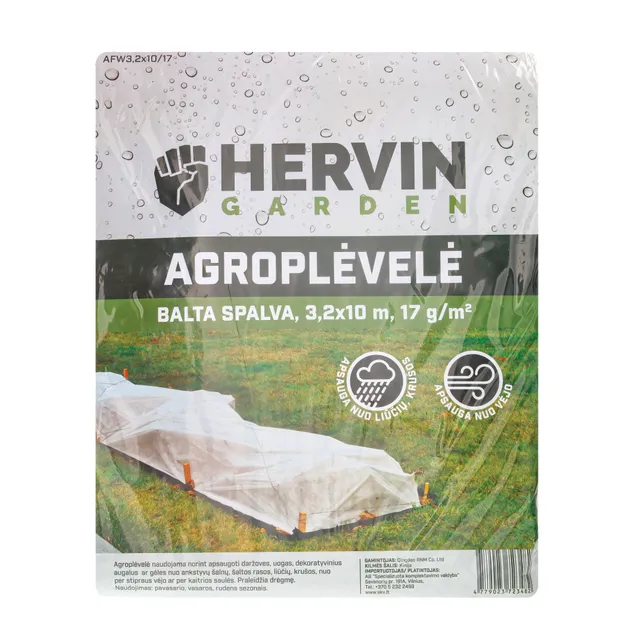 Agro plėvelė HERVIN GARDEN, 3,2x 10 m.