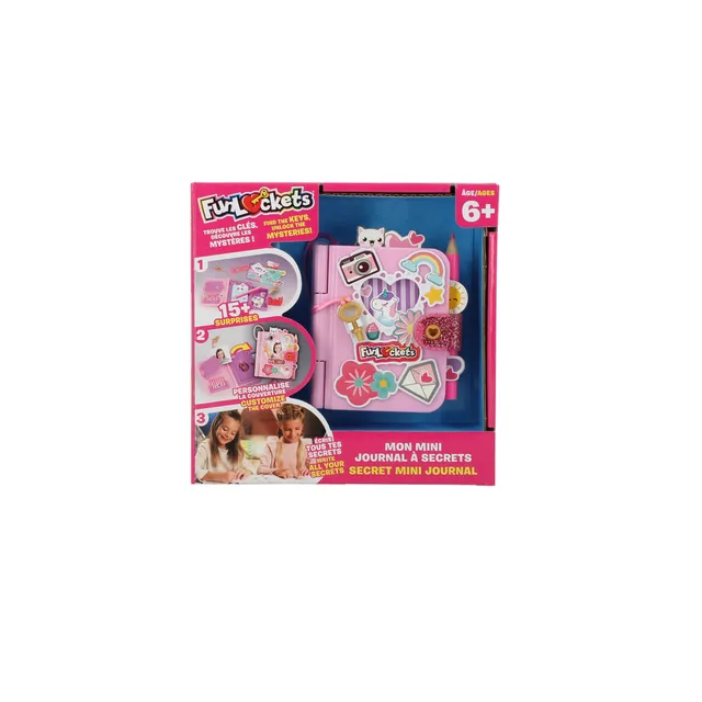 Mini Paslapčių žurnalas FUNLOCKETS