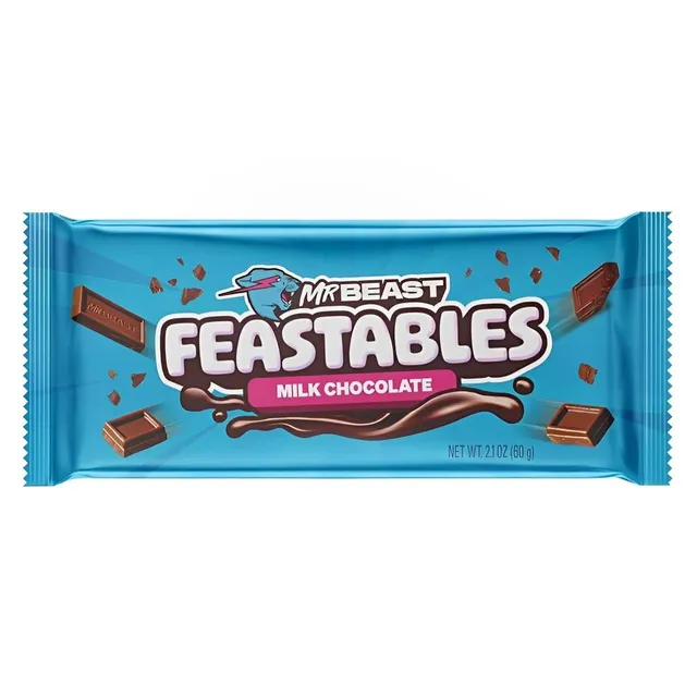 Šokoladas MRBEAST FEASTABLES (MILK), 60 g