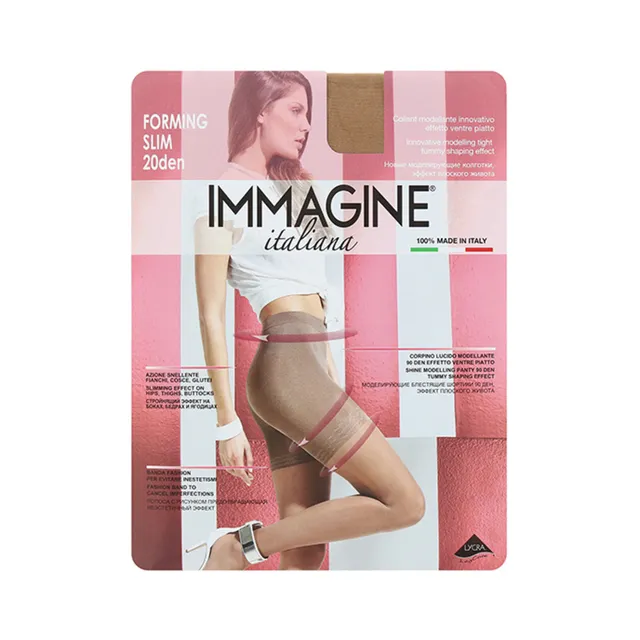 Moteriškos pėdkelnės IMMAGINE FORMING SLIM 20 DEN, 5 dydis, spalva NERO