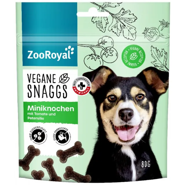 Veganiški mini kaulai šunims, ZOOROYAL, 80 g