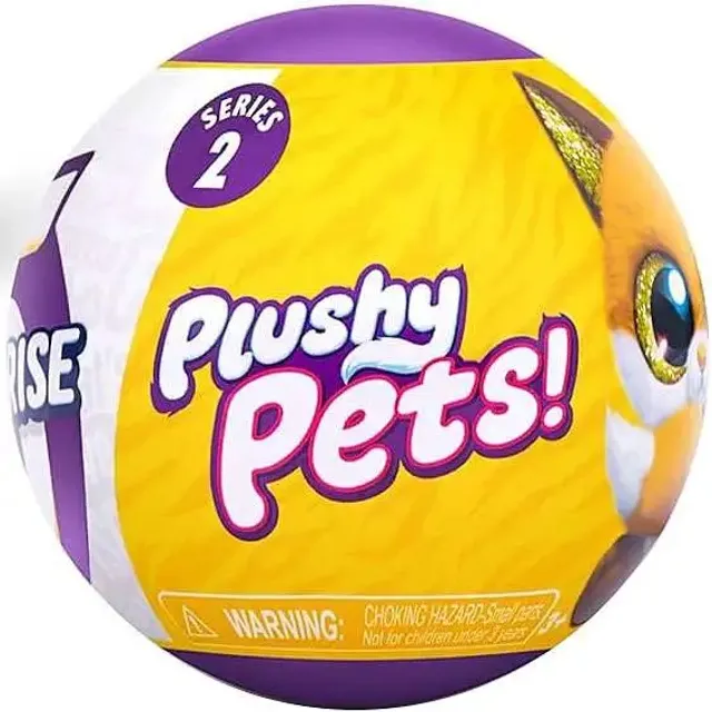 Miniatiūrų rinkinys 5 SURPRISE Plushy pets