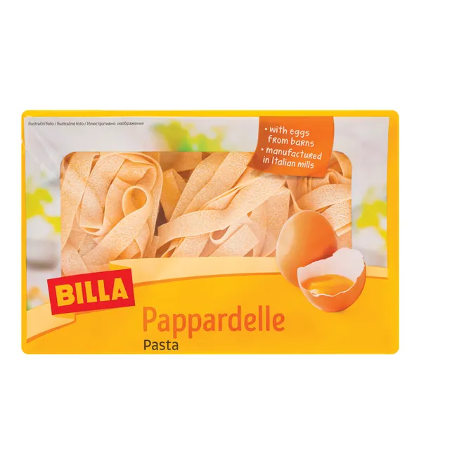 Makaronai BILLA Pappardelle, 250 g
