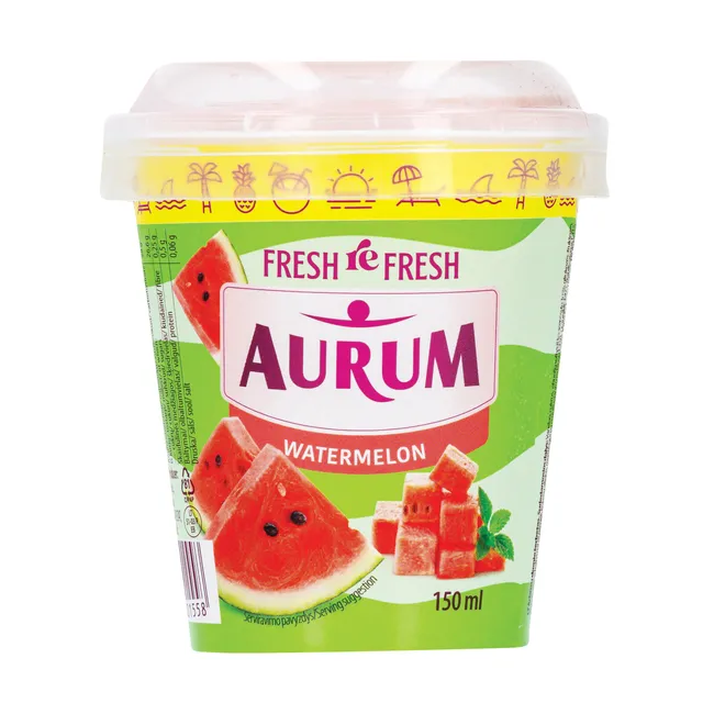 Arbūzų skonio šerbetas AURUM, 85 g / 150 ml