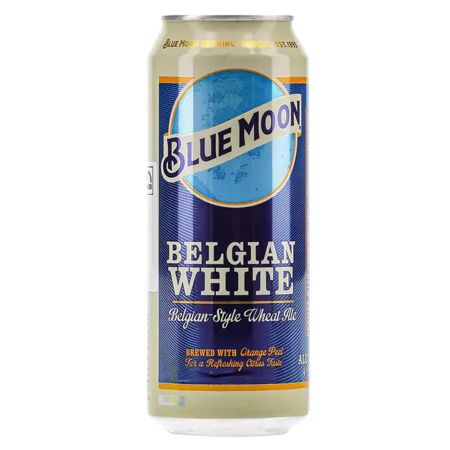 Alus BLUE MOON BELGIAN WHITE 5,4%, 0,5 l