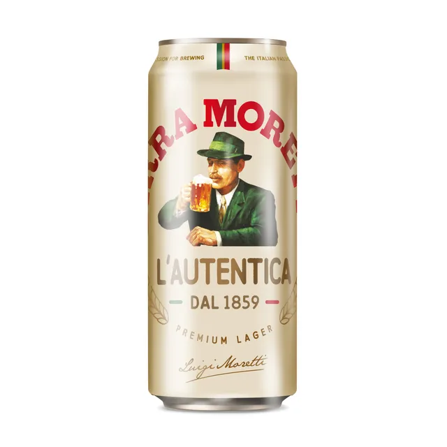 Alus BIRRA MORETTI (4,6%), 0,5 l