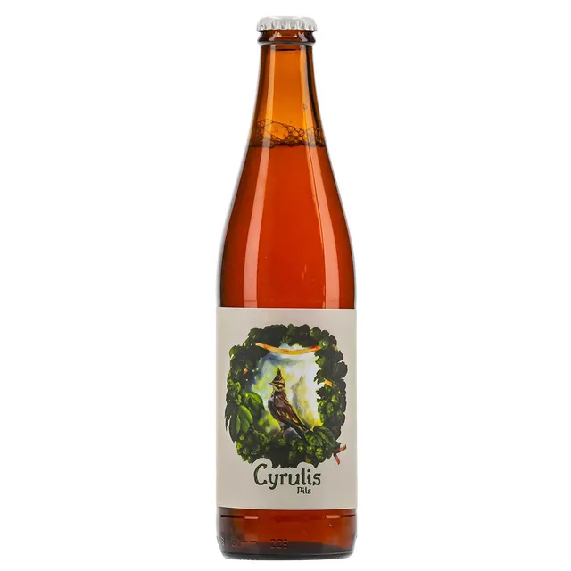 Alus CYRULIS PILS PILSNER 4,9%, 0,5 l