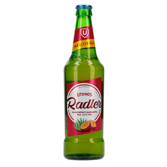 Alaus kokteilis UTENOS RADLER 4,2%, 0,5 l