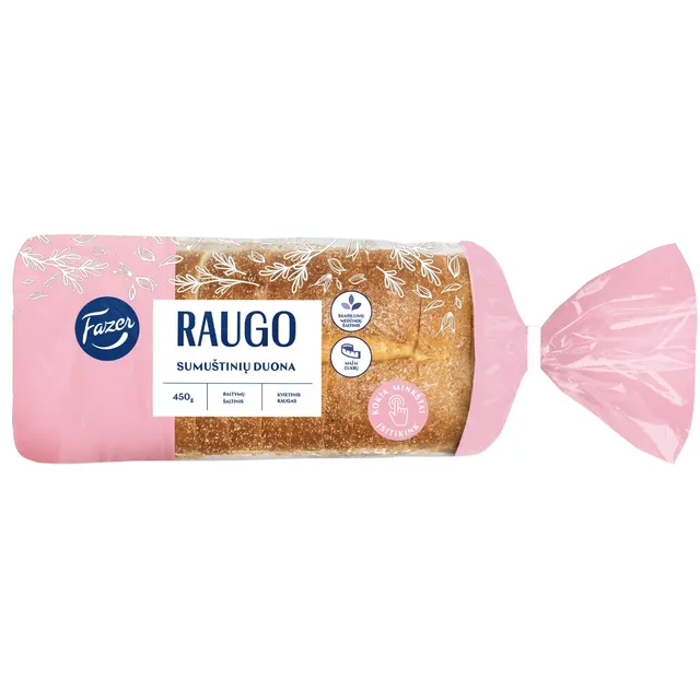 Sumuštinių duona FAZER RAUGO, 450 g