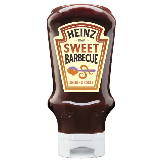Saldus BBQ padažas, HEINZ, 400 ml/500 g