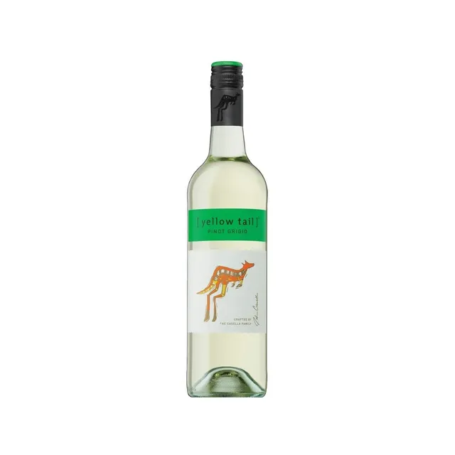 Baltasis sausas vynas YELLOW TAIL PINOT GRIGIO, (11,5%), 0,75 l