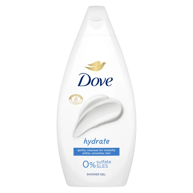 Hydrate dušo gelis DOVE, 450 ml