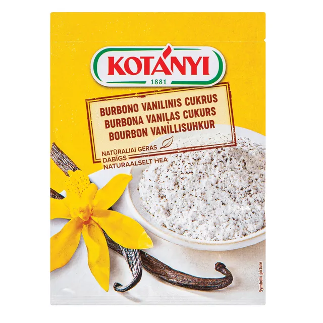 Burbono vanilinis cukrus KOTANYI, 15 g
