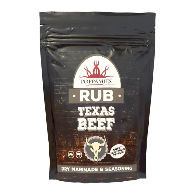 Prieskonių miš. texas beef rub POPPAMIES, 200 g