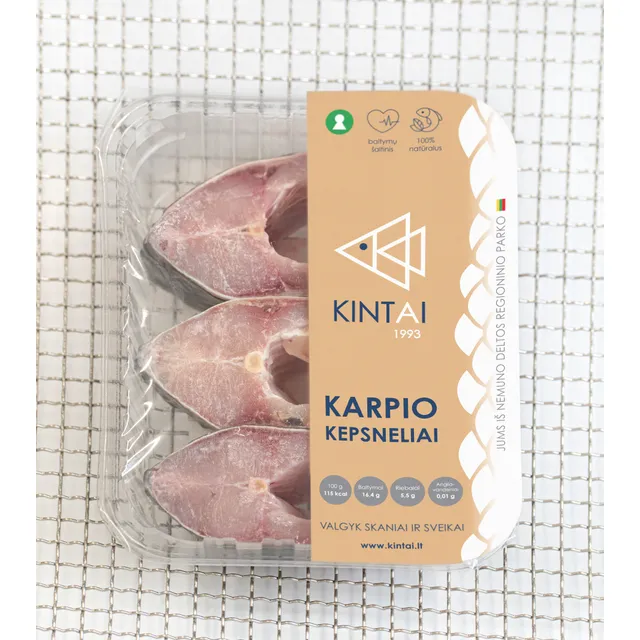 FASUOTI PAPRASTŲJŲ KARPIŲ KEPSNELIAI