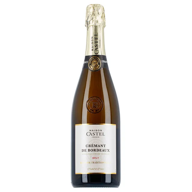 Putojantis vynas MAISON CASTEL CREMANT DE BORDEAUX BRUT 12%, 0,75 l