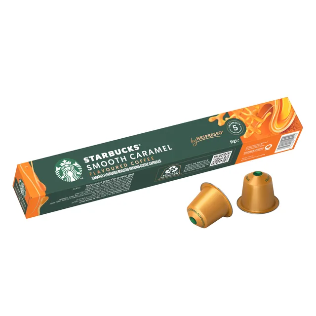 Kava Starbucks Smooth Caramel by Nespresso, 10 kapsulių