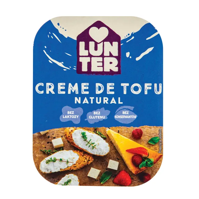 Kreminė tofu užtepėlė LUNTER, 9x140 g