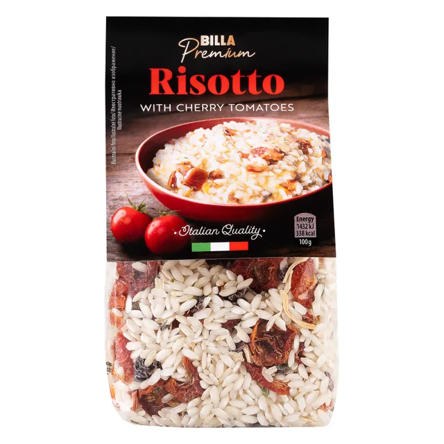 Risotto su vyšniniais pomidorais BILLA PREMIUM, 300 g