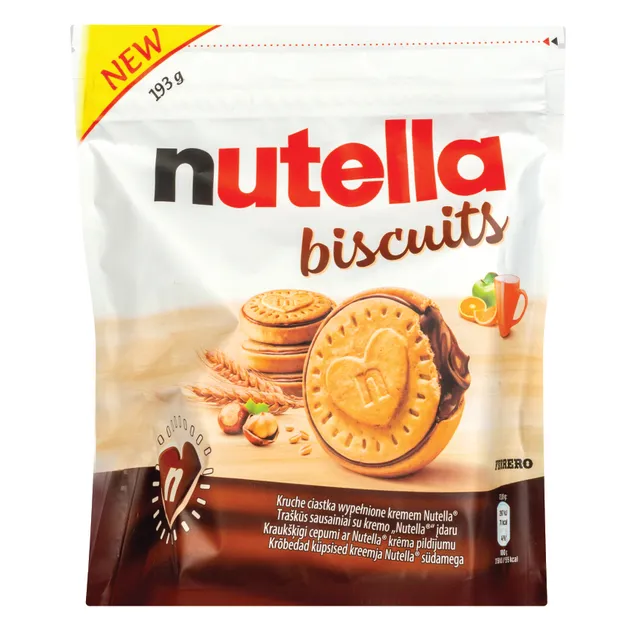 Sausainiai NUTELLA, 193 g